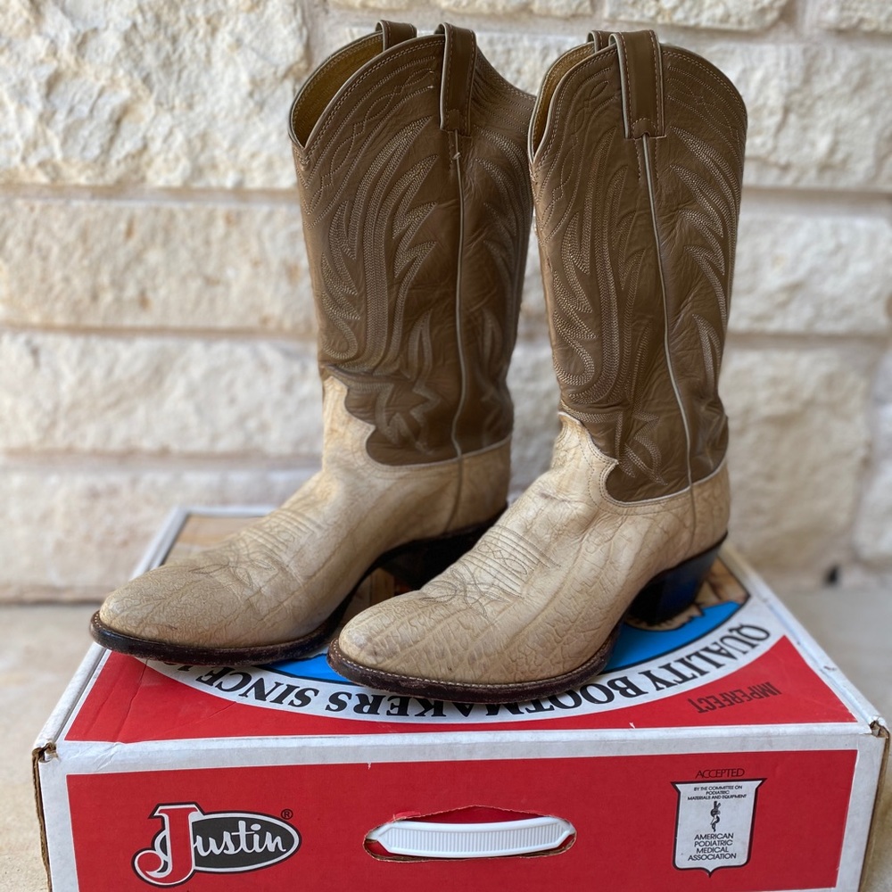 Authentic Justin’s Boots (M 10.5)